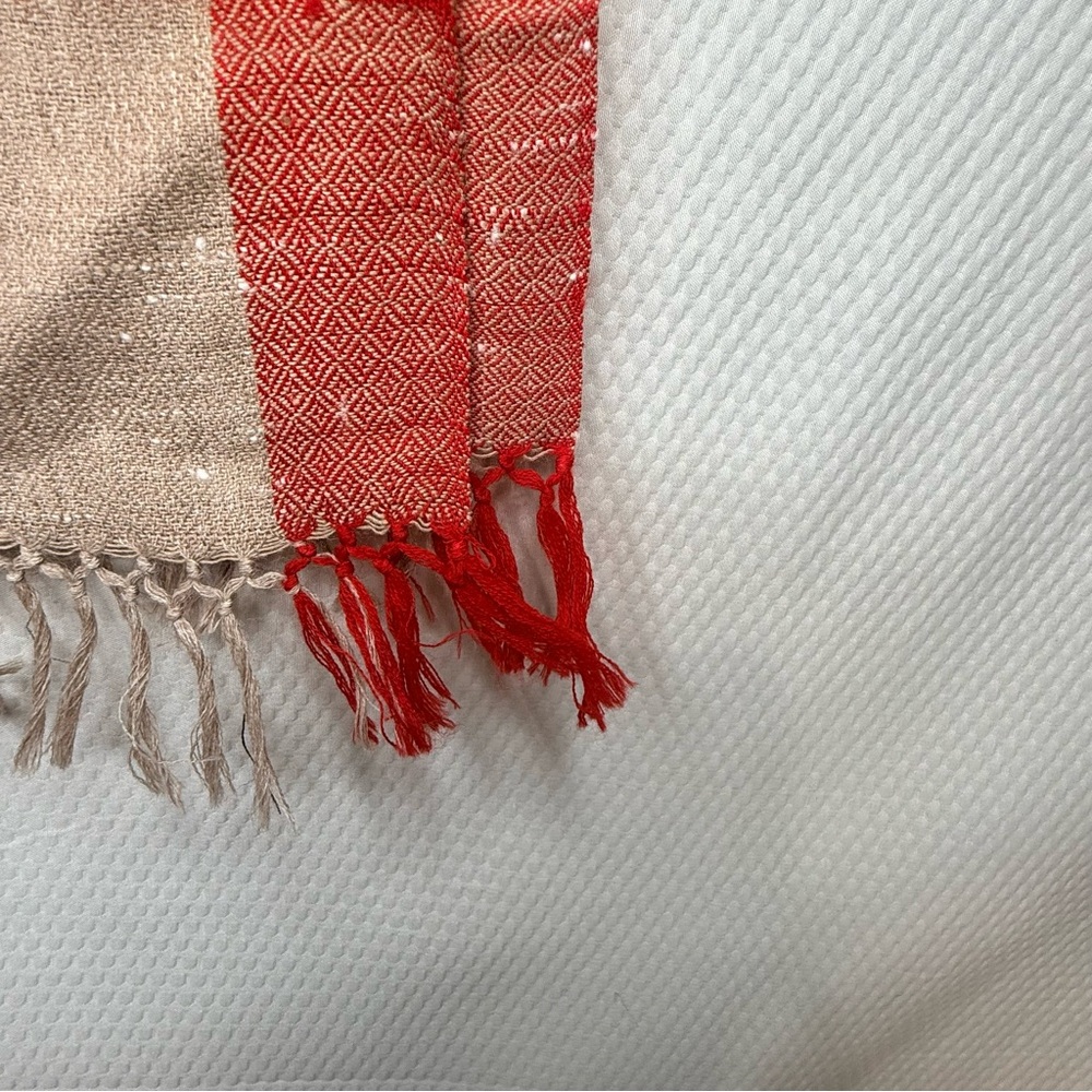 Bohemian Woven Fringe Throw Blanket - Picture 9 of 12